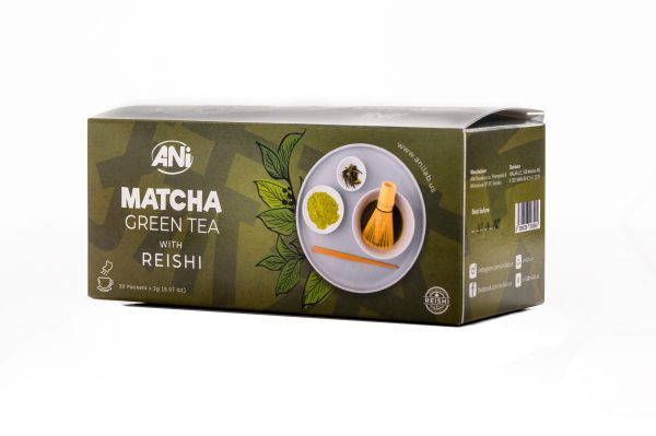 Matcha green tea with Reishi 20x2g